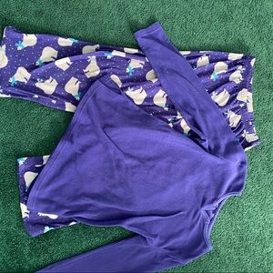 Purple winger pajama set!
